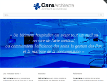 Tablet Screenshot of care-architecte.com